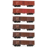 Roco 75858 H0 6er-Set Offene Güterwagen der DB AG - 1