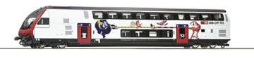Roco Doppelstock-Steuerwagen 2. Klasse IC2020 SBB | DC | Spur H0#74718 - 1