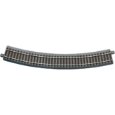 Roco H0 geoLINE (mit Bettung) 61124 Gebogenes Gleis 6 St. - 1