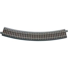 Roco H0 geoLINE (mit Bettung) 61124 Gebogenes Gleis 6 St. - 1