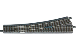 Roco H0 geoLINE (mit Bettung) 61140 Weiche, Links 200 mm 1 St. - 1