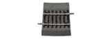 Roco H0 Gleise O. Bett. Geb. Gl. R2 1/4 7,5° - 1