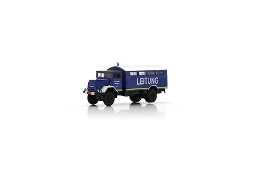 Schuco 1:87 MAN 630 L21AE THW - Hochwertiges Diecast Modellauto im Maßstab 1:87, Modellauto, 1:87, Auto, Sammlermodell, H0 - 2
