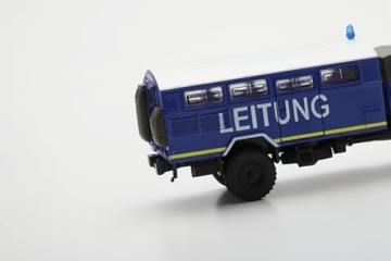 Schuco 1:87 MAN 630 L21AE THW - Hochwertiges Diecast Modellauto im Maßstab 1:87, Modellauto, 1:87, Auto, Sammlermodell, H0 - 5
