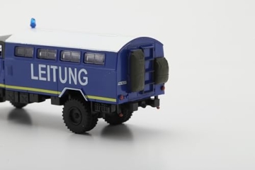Schuco 1:87 MAN 630 L21AE THW - Hochwertiges Diecast Modellauto im Maßstab 1:87, Modellauto, 1:87, Auto, Sammlermodell, H0 - 6