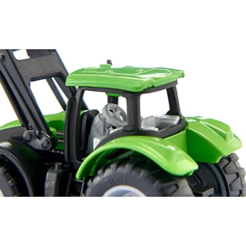 siku SUPER 1394 – Deutz-Fahr Traktor mit Frontlader Fahrer
