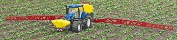siku 1799 – New Holland Traktor mit Kverneland Pflanzenschutzspritze auf Feld
