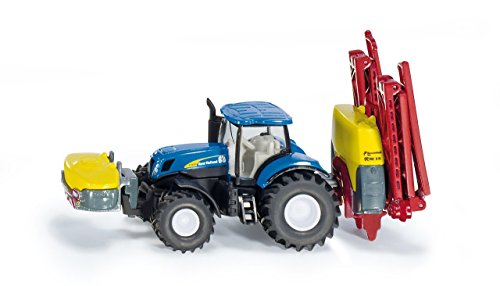 siku Farmer 1799 – New Holland Traktor mit Kverneland Pflanzenschutzspritze