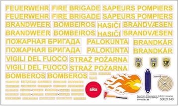 siku 2117 – Feuerwehr-Arbeitsboot mit Ford F150 Pick-up Sticker