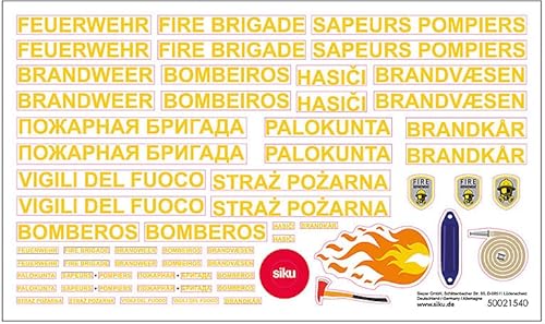 siku 2117 – Feuerwehr-Arbeitsboot mit Ford F150 Pick-up Sticker