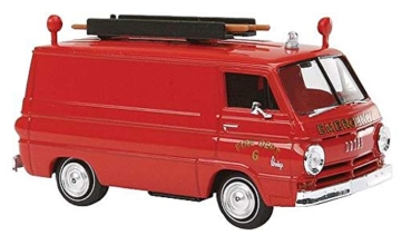 Spur H0 - Brekina 1964 Dodge A 100 Cargo Van Fire Department - 1