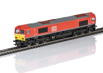 Trix Diesellok Class 66 DB AG - Spur Trix H0 - Digital mfx - Art.-Nr. 25265 - mit BeleuchtungMärklin Trix H0 25265 Diesellokomotive Class 66 Epoche VI – Digital-Decoder, Sound, LED-Lichtfunktionen - 2
