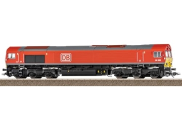 Trix Diesellok Class 66 DB AG - Spur Trix H0 - Digital mfx - Art.-Nr. 25265 - mit BeleuchtungMärklin Trix H0 25265 Diesellokomotive Class 66 Epoche VI – Digital-Decoder, Sound, LED-Lichtfunktionen - 1