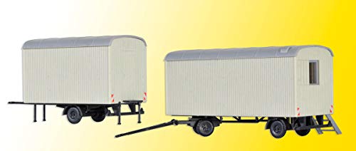 Viessmann 10278 - H0 Bauwagen, 2 Stück - 2
