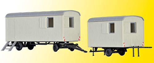 Viessmann 10278 - H0 Bauwagen, 2 Stück - 3