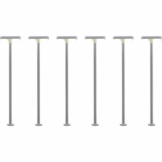 Viessmann H0 Bahnsteigleuchte doppelt Fertigmodell 63646 6St. - 1