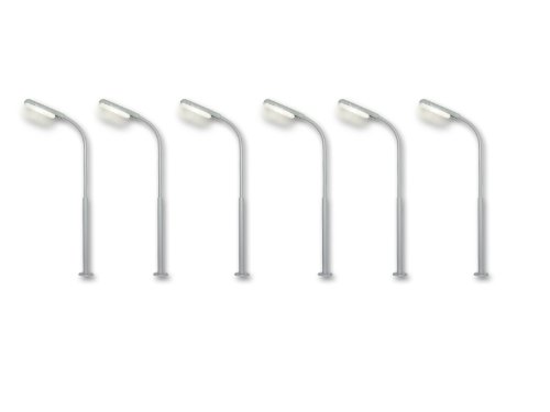 Viessmann H0 Peitschenleuchte einfach Fertigmodell 60906 1 Set - 1