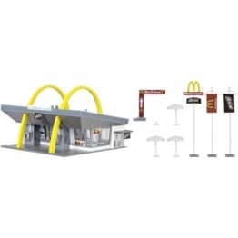 Vollmer 43634 McDonald's mit McDrive, 17.5 x 16 x 10 cm - 1