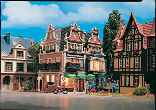 Vollmer 43842 Buchhandlung mit Inneneinrichtung und Beleuchtung - 1