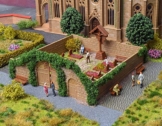 VOLLMER 43861 Deko-Set Friedhof - 1