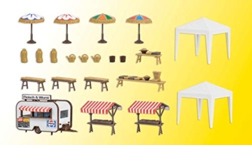 Vollmer 45141 Deko-Set Wochenmarkt - 1