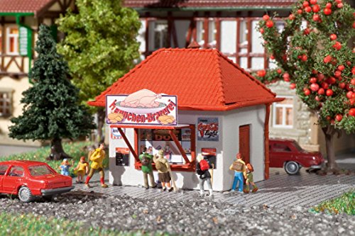 Vollmer 47626 Hühner Hugo Kiosk Hähnchenbraterei N Bausatz - 1