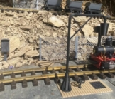 Wasserkran kompatibel für LGB Gartenbahn Spur G 1:22,5 piko Deko Diorama Lok - 1