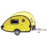 Wiking 009236 T@B Wohnwagen - gelb/schwarz Spur H0 1:87 - 1