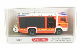 Wiking 061244 FW - at LF (Man TGM Euro 6/Rosenbauer) - Miniaturmodell 1:87 - Kein Spielzeug!! - 1
