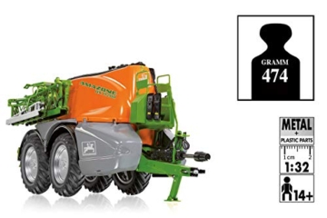 Wiking 077346 Amazone Feldspritze UX 11200, Modell, 1:32, Metall/Kunststoff, Ab 14 Jahre, Viele Funktionen, Funktionsfähige und verfahrbare Spritzeinheit, Drehbare Sicherungsstreben - 7