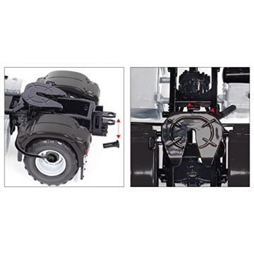 Wiking 077650 MAN TGS 18.510 4x4 BL 2-Achs Zugmaschine, Modell-LKW, 1:32, Metall/Kunststoff, Ab 14 Jahre, Viele Funktionen, Inkl. Reifendruck-Regelanlage, Schwenkbarer Kühlergrill, Grün (Ackerdiesel) - 4
