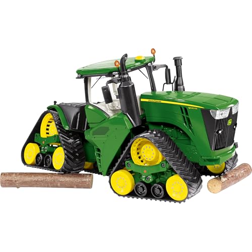WIKING 077849 John Deere 9620RX Modelltraktor, 1:32, Metall/Kunststoff, Ab 14 Jahre, Viele Funktionen, 4 mitlaufende Raupenlaufwerke, Bewegliches Knickgelenk - 2