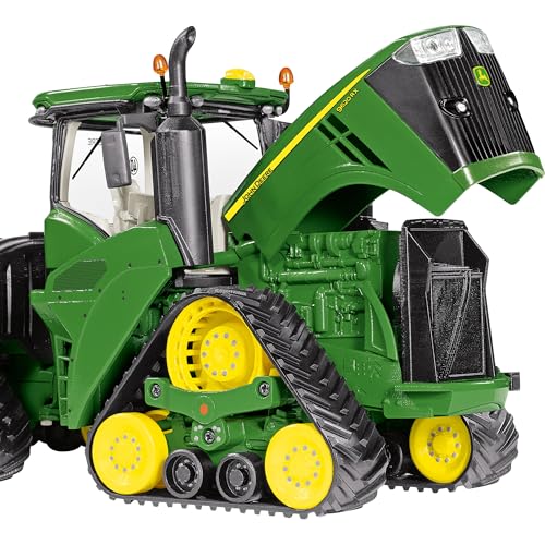 WIKING 077849 John Deere 9620RX Modelltraktor, 1:32, Metall/Kunststoff, Ab 14 Jahre, Viele Funktionen, 4 mitlaufende Raupenlaufwerke, Bewegliches Knickgelenk - 3