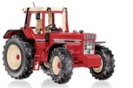WIKING 077852 IHC 1455 XL Modelltraktor, 1:32, Metall/Kunststoff, Ab 14 Jahre, Auswechselbare Auspuffrohre, Abnehmbares Frontgewicht, Öffenbare Türen - 1