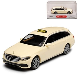 Wiking Mercedes-B E-Klasse S213 Taxi Kombi T-Modell Beige Ab 2016 H0 1/87 Modell Auto - 1