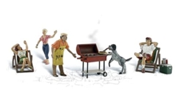 Woodland Spur H0 - Figuren beim Grillen - 1